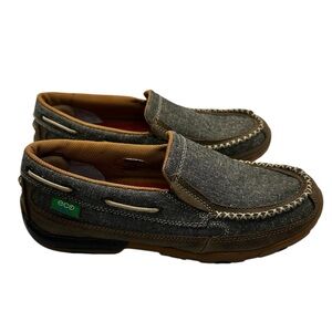 Twisted X ECO Slip On Driving Moc Womens 10 Moc Toe Casual Shoes